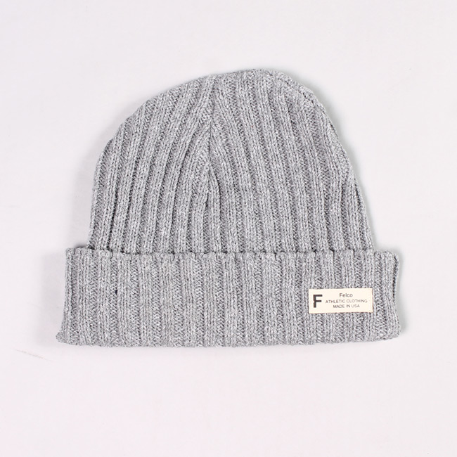 KNIT WATCHCAP MADE IN USA - OXFORD