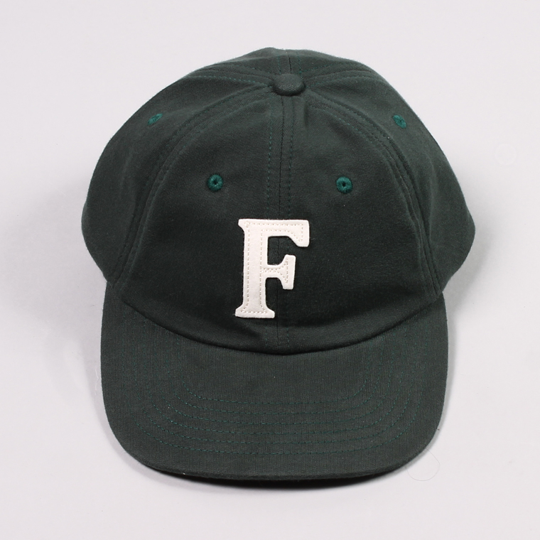 SWEAT BB CAP - DK GREEN / F NATURAL