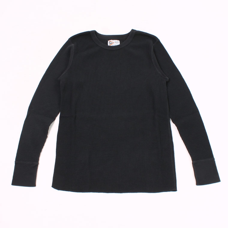 L/S HEAVY WEIGHT THERMAL CREW NECK - BLACK